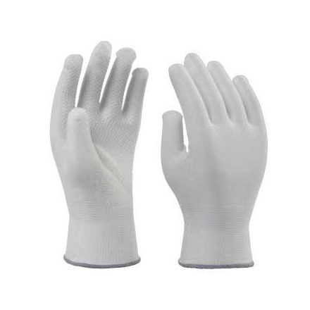 PVC SPOTTED POLYESTER KNITTED GLOVES