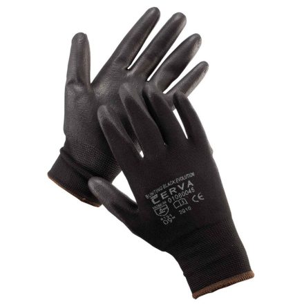 BUNTING BLACK Evolution - Schwarz handschuh PU